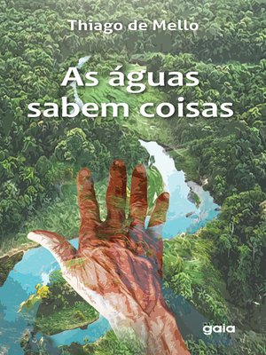 cover image of As águas sabem coisas